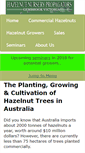Mobile Screenshot of hazelnuts.com.au